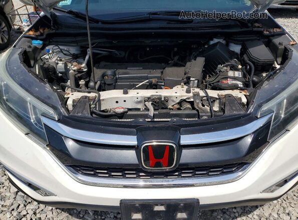 5J6RM4H5XGL100757 2016 HONDA CR-V White Widok komory silnika