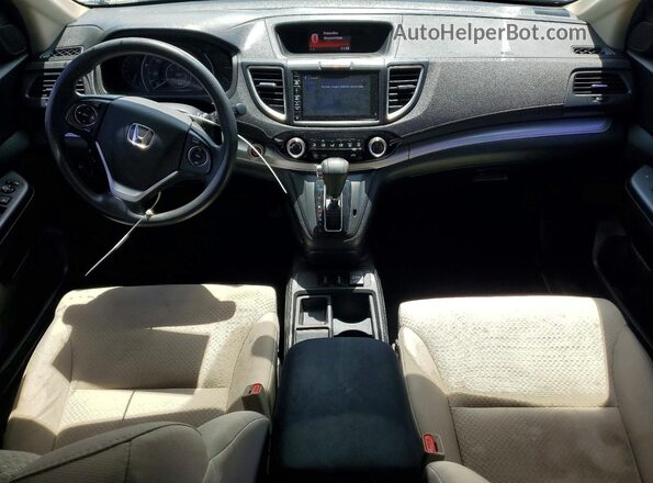 5J6RM4H5XGL100757 2016 HONDA CR-V White Widok deski rozdzielczej