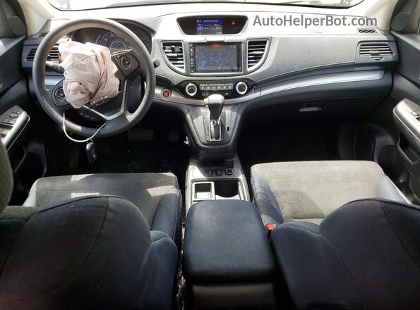 5J6RM4H5XGL137923 2016 HONDA CR-V Black Dashboard view