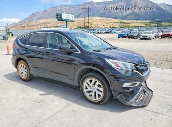 5J6RM4H5XGL137923 2016 HONDA CR-V Black Front right