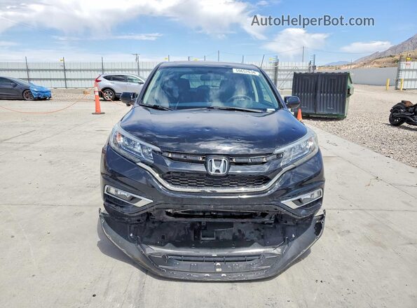 5J6RM4H5XGL137923 2016 HONDA CR-V Black Front view