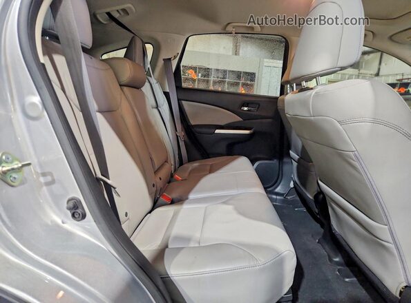 5J6RM4H70GL036715 2016 HONDA CR-V Silver უკანა სალონის ხედი