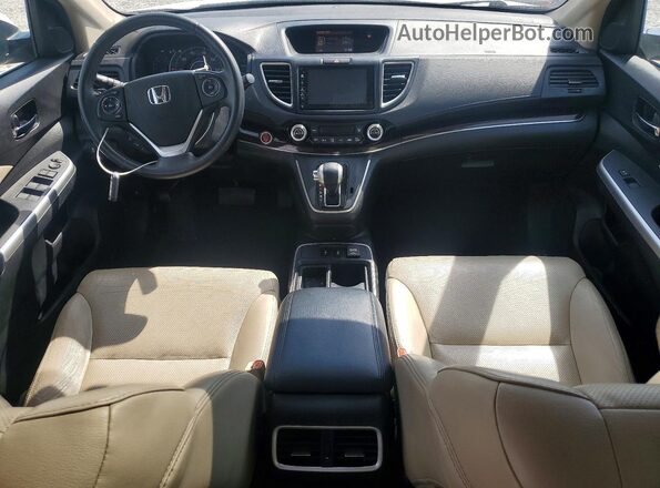 5J6RM4H71GL037453 2016 HONDA CR-V White Առջևի վահանակի տեսք