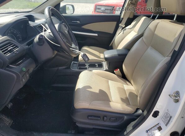 5J6RM4H71GL037453 2016 HONDA CR-V White Սալոնի դիմացի տեսք