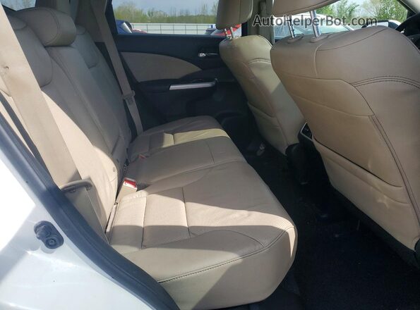5J6RM4H71GL037453 2016 HONDA CR-V White Հետևի նստատեղերի տեսք