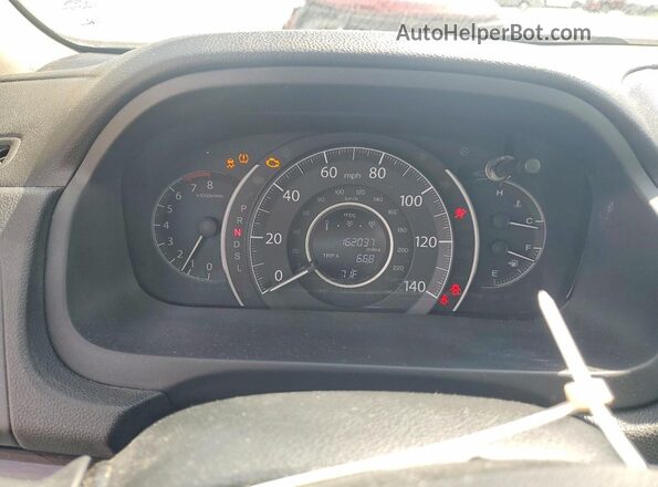 5J6RM4H71GL037453 2016 HONDA CR-V White Սարքավորումների վահանակի տեսք