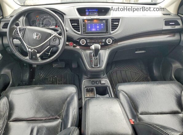 5J6RM4H71GL063454 2016 HONDA CR-V Black Vista del salpicadero