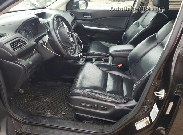 5J6RM4H71GL063454 2016 HONDA CR-V Black Vista interior delantera