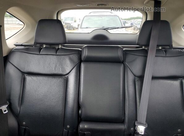 5J6RM4H71GL063454 2016 HONDA CR-V Black Vista de los asientos traseros