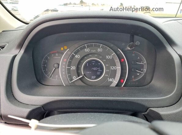 5J6RM4H72GL021701 2016 HONDA CR-V White Widok zestawu wskaźników