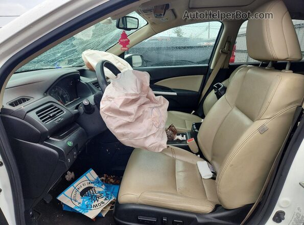 5J6RM4H72GL046176 2016 HONDA CR-V White Вид салону спереду