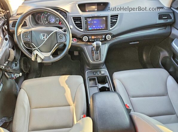 5J6RM4H72GL046369 2016 HONDA CR-V Gray Widok deski rozdzielczej