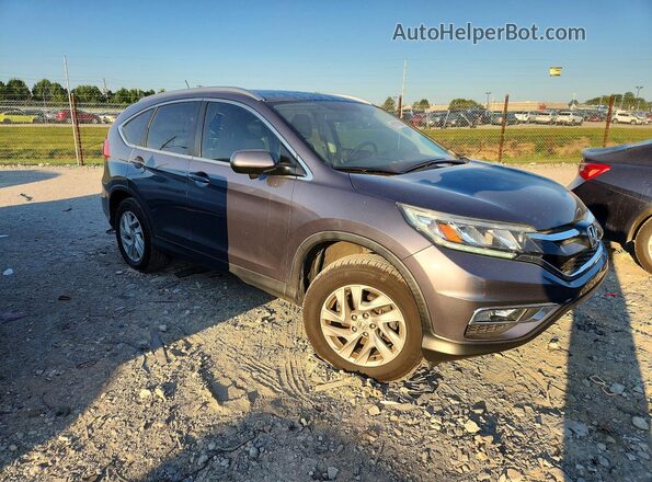 5J6RM4H72GL046369 2016 HONDA CR-V Gray Przód prawy