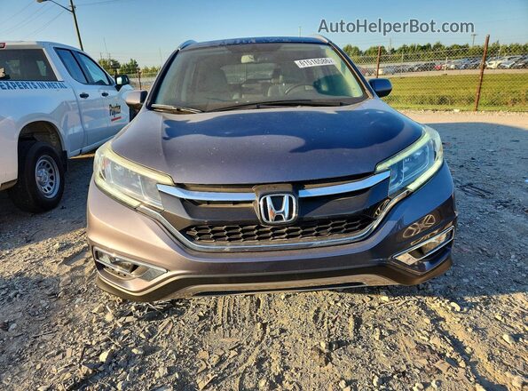 5J6RM4H72GL046369 2016 HONDA CR-V Gray Widok z przodu