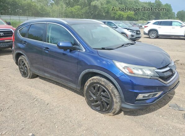 5J6RM4H74GL045000 2016 HONDA CR-V Blue Front right