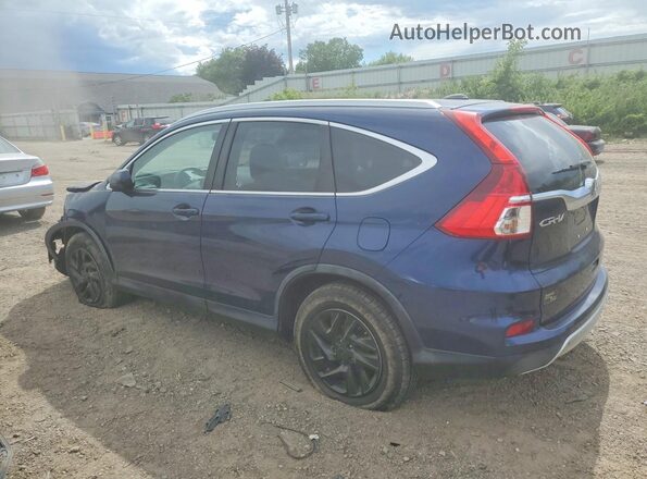 5J6RM4H74GL045000 2016 HONDA CR-V Blue Rear left