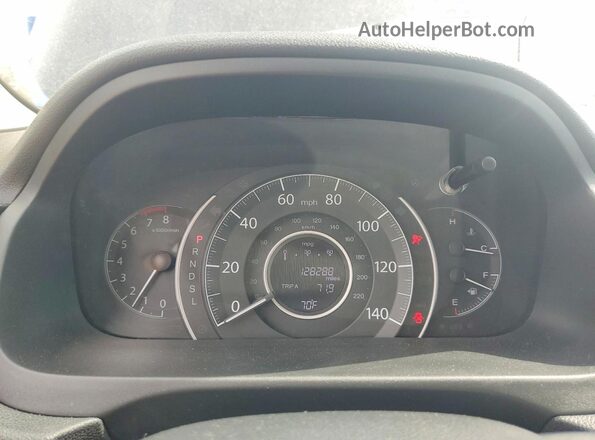 5J6RM4H74GL045000 2016 HONDA CR-V Blue Instrument cluster view