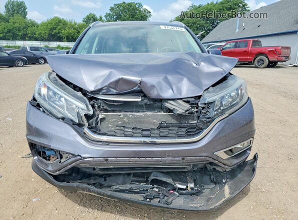 5J6RM4H75GL010210 2016 HONDA CR-V Silver Front view