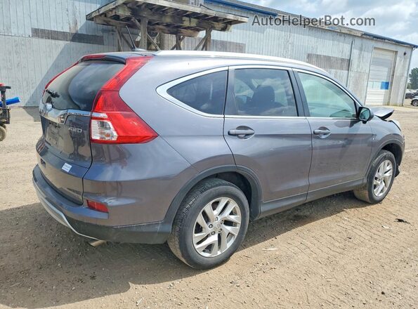 5J6RM4H75GL010210 2016 HONDA CR-V Silver Rear right