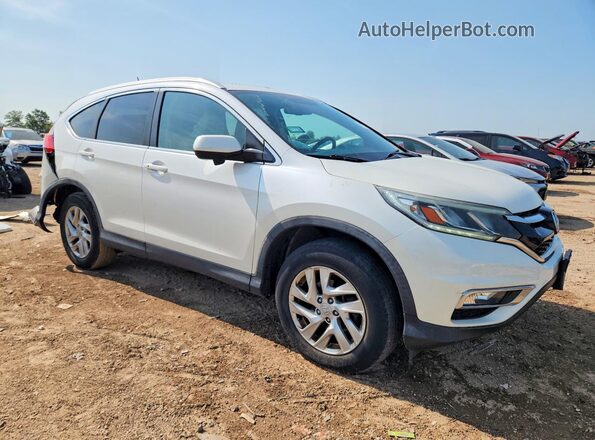 5J6RM4H75GL026729 2016 HONDA CR-V Белый Передняя правая четверть