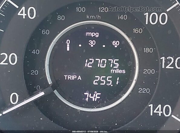 5J6RM4H75GL104927 2016 HONDA CR-V White 