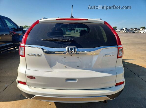5J6RM4H75GL138933 2016 HONDA CR-V White Հետևի տեսք