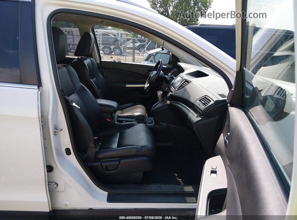 5J6RM4H76GL112373 2016 HONDA CR-V White Widok wnętrza z przodu