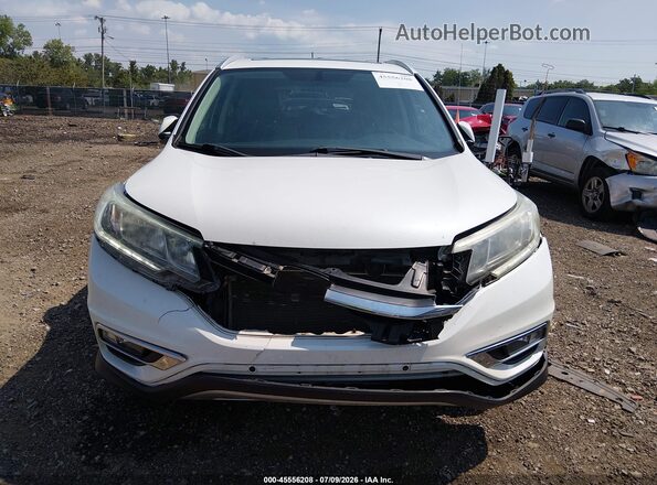 5J6RM4H76GL112373 2016 HONDA CR-V White Widok zestawu wskaźników