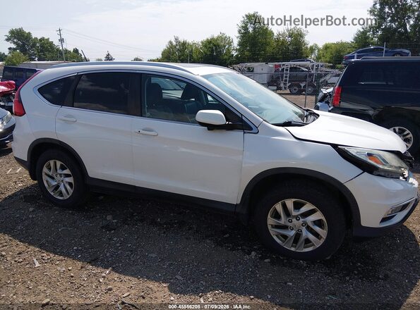 5J6RM4H76GL112373 2016 HONDA CR-V White Widok wnętrza z tyłu
