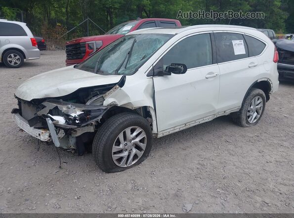 5J6RM4H77GL108073 2016 HONDA CR-V White წინა მარცხენა ხედი სამი მეოთხედიდან