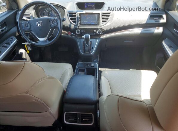5J6RM4H78GL001680 2016 HONDA CR-V White Առջևի վահանակի տեսք
