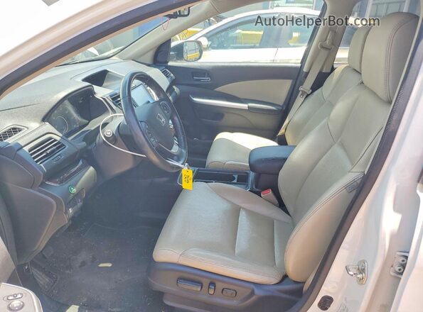 5J6RM4H78GL001680 2016 HONDA CR-V White Սալոնի դիմացի տեսք