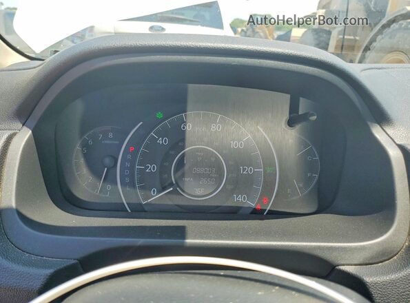 5J6RM4H78GL001680 2016 HONDA CR-V White Սարքավորումների վահանակի տեսք