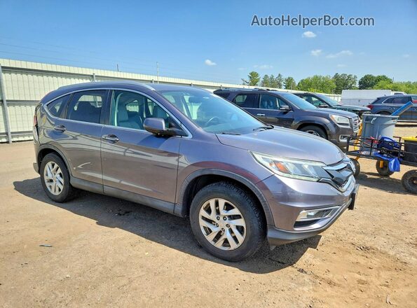 5J6RM4H78GL019970 2016 HONDA CR-V Gray Front right