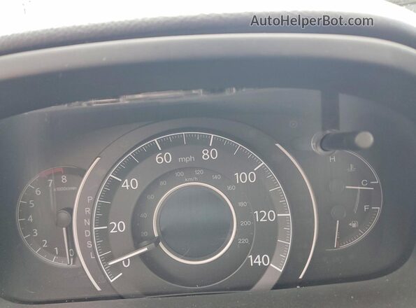 5J6RM4H78GL101939 2016 HONDA CR-V Gray Instrument cluster view