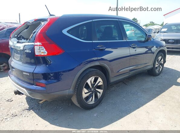 5J6RM4H90GL120700 2016 HONDA CR-V Синий Задняя правая четверть