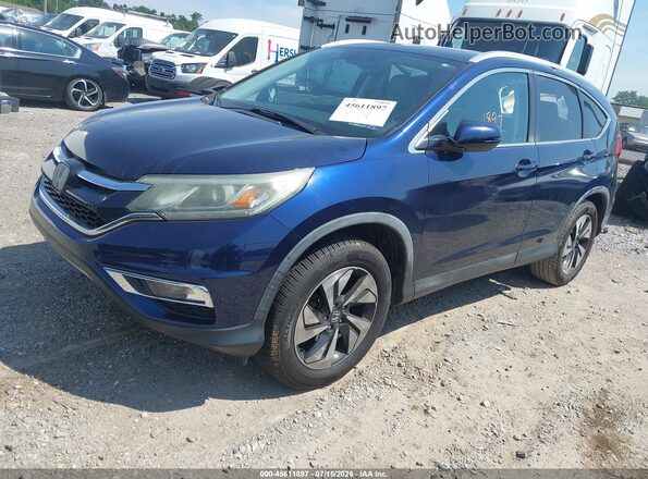 5J6RM4H90GL120700 2016 HONDA CR-V Синий Передняя левая четверть