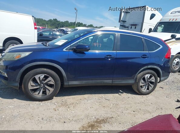 5J6RM4H90GL120700 2016 HONDA CR-V Синий Панорамный вид салона 360°