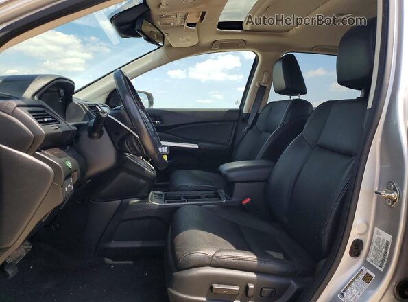 5J6RM4H91GL019035 2016 HONDA CR-V Silver Вид салону спереду