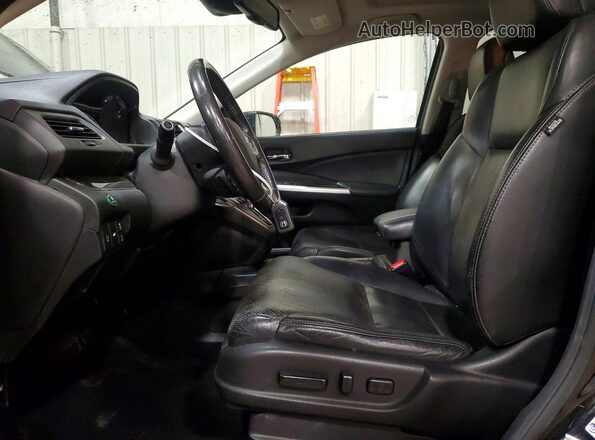 5J6RM4H91GL065626 2016 HONDA CR-V Черный Вид салона спереди