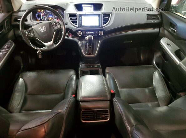 5J6RM4H91GL065626 2016 HONDA CR-V Черный Вид панели приборов