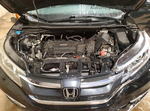 5J6RM4H91GL065626 2016 HONDA CR-V Черный Вид подкапотного пространства