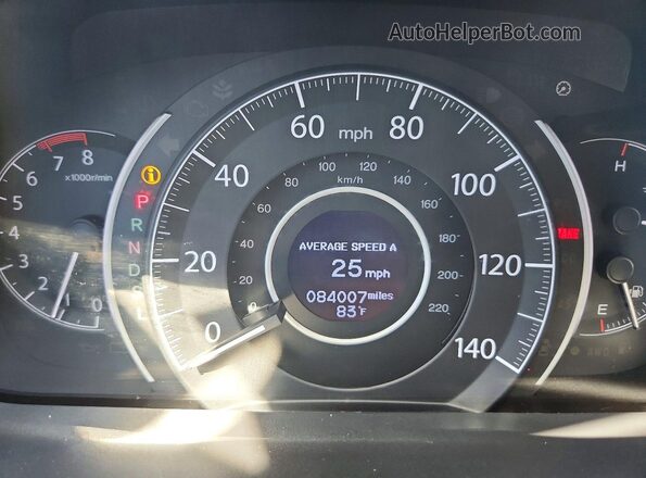 5J6RM4H91GL091160 2016 HONDA CR-V Silver Vista del cuadro de instrumentos