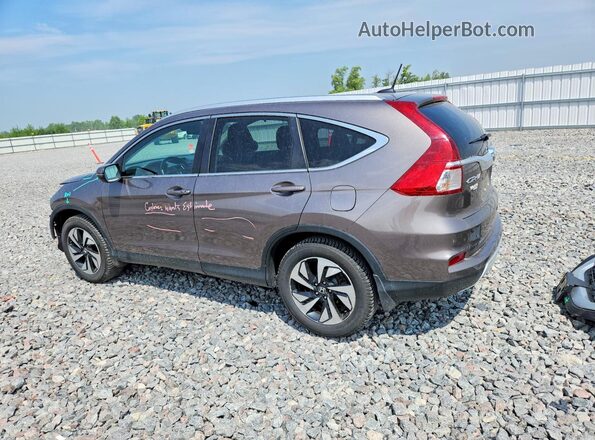 5J6RM4H92GL005628 2016 HONDA CR-V Gray Задня ліва чверть