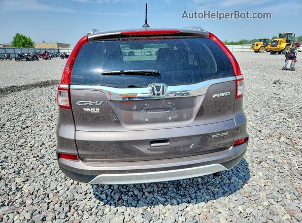 5J6RM4H92GL005628 2016 HONDA CR-V Gray Вид ззаду
