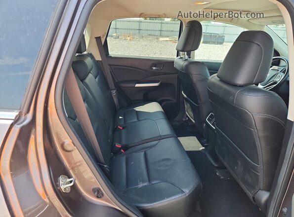 5J6RM4H92GL005628 2016 HONDA CR-V Gray Вид задньої частини салону