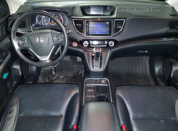 5J6RM4H92GL041478 2016 HONDA CR-V Silver Widok deski rozdzielczej