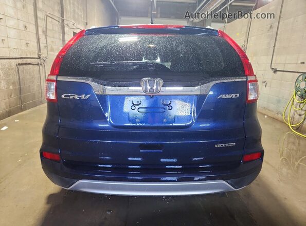 5J6RM4H92GL055073 2016 HONDA CR-V Blue Widok z tyłu