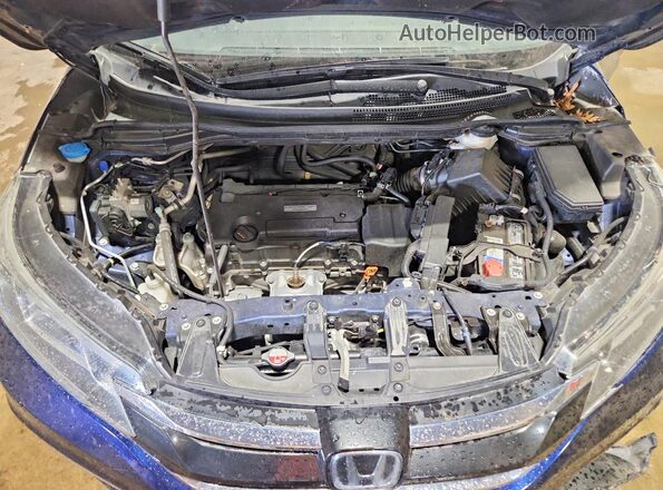 5J6RM4H92GL055073 2016 HONDA CR-V Blue Widok komory silnika
