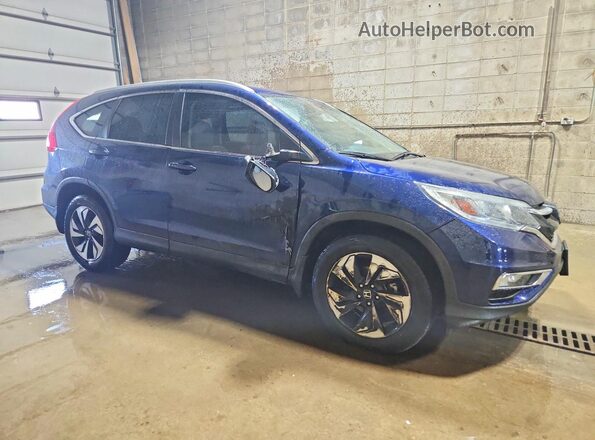5J6RM4H92GL055073 2016 HONDA CR-V Blue Przód prawy